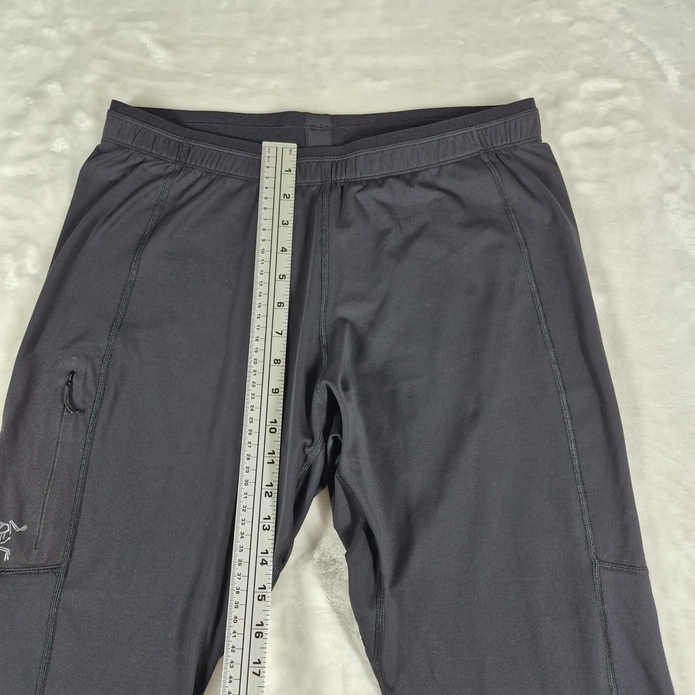Arc'teryx Rho LT Baselayer Bottoms Pants Men's Large Black Outdoor Active Hike - Picture 3 of 9